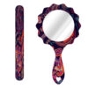 Metal Nail File and Mirror Set with Persian Inspired Rana Pattern