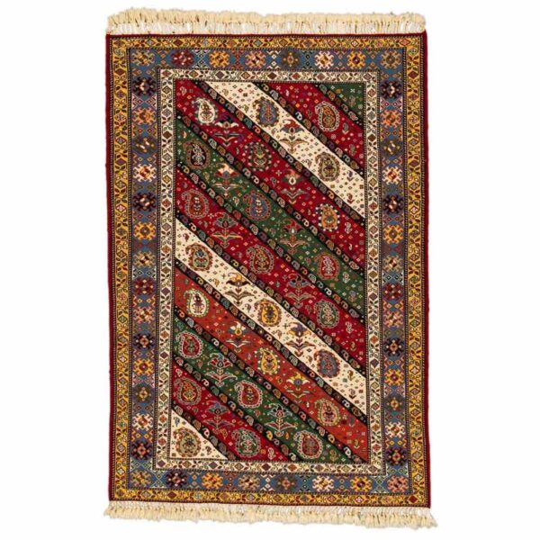Persian Wool Kilim Rug Handwoven in Sirjan Traditional Nava