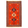 Persian Wool Kilim Rug Handwoven in Sirjan Traditional Savin
