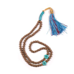 Islamic Karbala Tasbih Prayer Beads with Khak-e-Shifa for Shia Farima