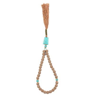 Islamic Karbala Tasbih Prayer Beads with Khak-e-Shifa for Shia Firoozeh
