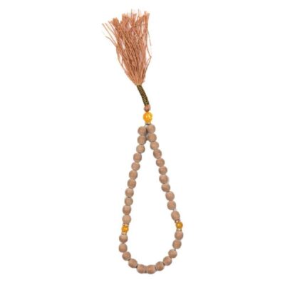 Islamic Karbala Tasbih Prayer Beads with Turbah Khak-e-Shifa for Shia Monavar