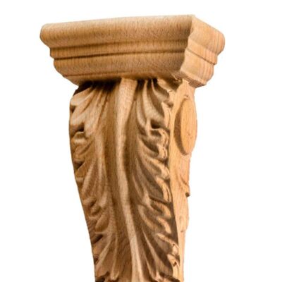 Wood Carved Capital Model Rina