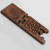 Foldable Wooden Quran Rehal Stand Holder with Islamic-Inspired Pattern