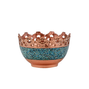 Firuzehkubi Persian Copper Bowl Model Asil