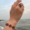 Copper Jewelry Set Model Heart