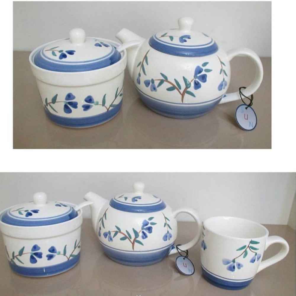 Victorian Porcelain Tea Set Model Ava with Teapot