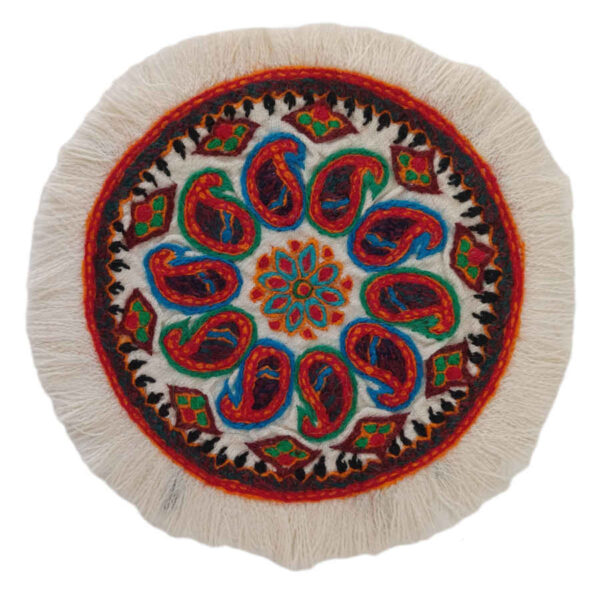 Pateh Kerman's Heritage Handcrafted Tablecloth Firoozeh