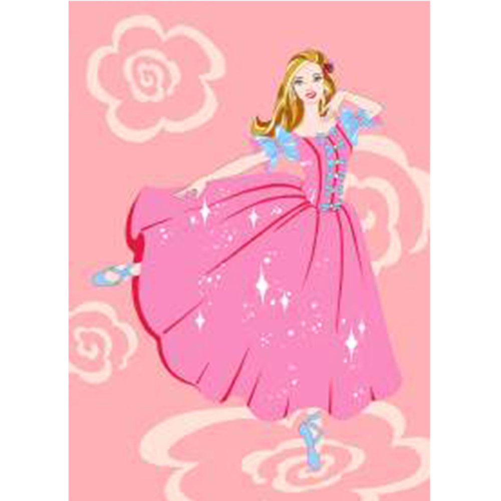 Golbaft Iranian Single Bed Blanket Barbie