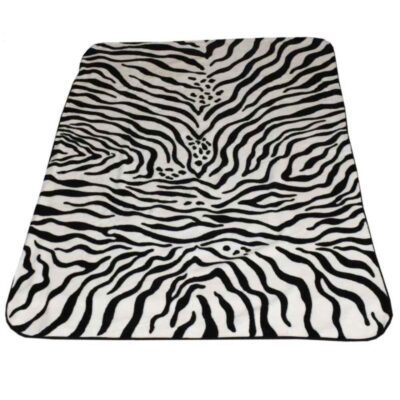 Golbaft Iranian Single Bed Blanket Zebra