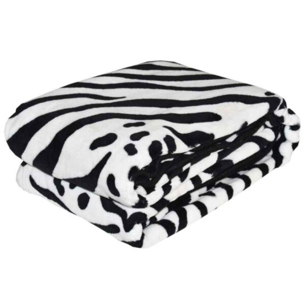 Golbaft Iranian Single Bed Blanket Zebra