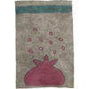 Persian Wool Felt Rug 100% Natural and Handmade Anar