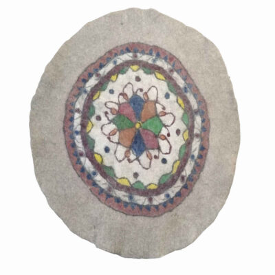 Persian Wool Felt Rug 100% Natural and Handmade Gerd