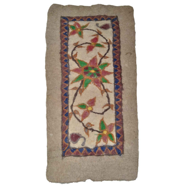 Persian Wool Felt Rug 100% Natural and Handmade Ramin
