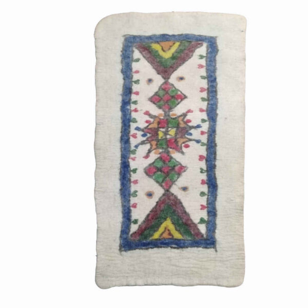 Persian Wool Felt Rug 100% Natural and Handmade Rasta