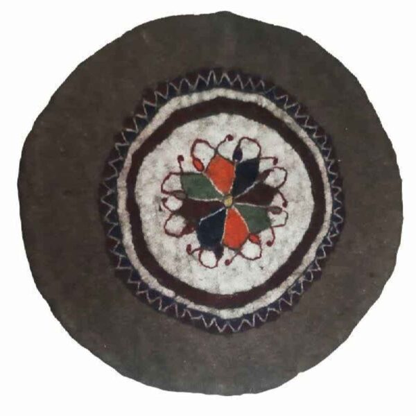 Persian Wool Felt Rug 100% Natural and Handmade Reyhan