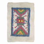 Persian Wool Felt Rug 100% Natural and Handmade Tahoora