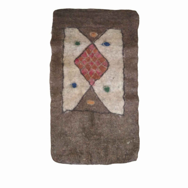 Persian Wool Felt Rug 100% Natural and Handmade Taranom