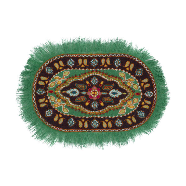 Iranian Suzani Embroidered Tablecloth Model Ghadimi