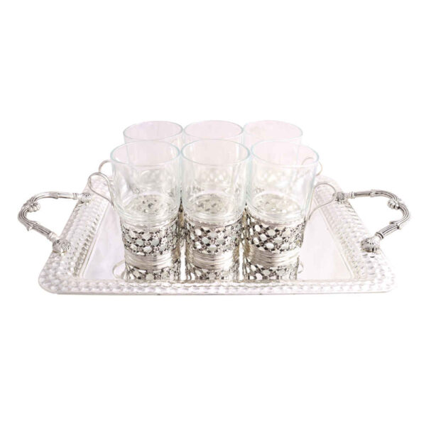 Persian Metal Tea & Coffee Set Model Sarv