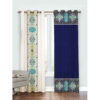 Printed Velvet Eyelet Curtain – Afsoon