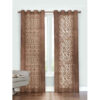 Printed Velvet Persian Eyelet Curtain – Calligraphy Fardad