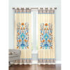 Printed Velvet Eyelet Curtain – Haleh