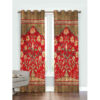 Printed Velvet Eyelet Curtain – Laki