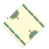 Travel Prayer Mat for Muslim Pocket Sized & Portable Sajada Green Eslimi