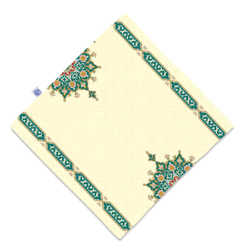 Travel Prayer Mat for Muslim Pocket Sized & Portable Sajada Green Eslimi