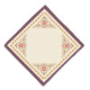 Travel Prayer Mat for Muslim Pocket Sized & Portable Sajada Cream Eslimi