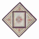 Travel Prayer Mat for Muslim Pocket Sized & Portable Sajada Cream Eslimi