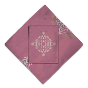 Travel Prayer Mat for Muslim Pocket Sized & Portable Sajada Pink Eslimi