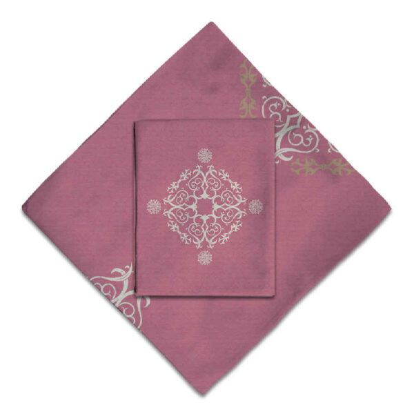 Travel Prayer Mat for Muslim Pocket Sized & Portable Sajada Pink Eslimi