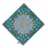 Travel Prayer Mat for Muslim Pocket Sized & Portable Sajada Blue Eslimi