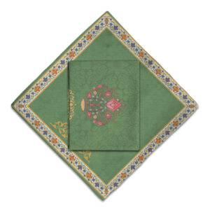 Islamic Velvet Janamaz Prayer Mat Model Toktam