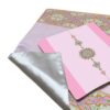 Islamic Prayer Mat Velvet Sajadah Lightweight Pink