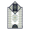 Islamic Prayer Mat Velvet Sajadah Lightweight with Eslimi Design