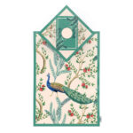 Islamic Prayer Mat Velvet Sajadah Lightweight Birds & Flowers Design