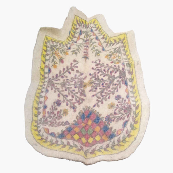 Persian Wool Felt Rug 100% Natural and Handmade Raha