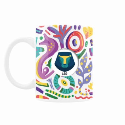 Persian Zodiac Mug – Mordad Pattern Symbol