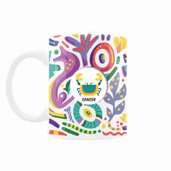 Persian Zodiac Mug - Tir Pattern Symbol
