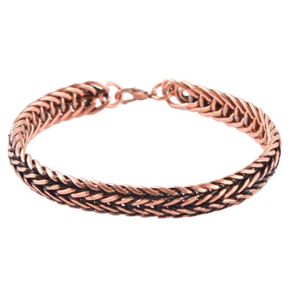 Copper Bracelet – Braided Raika Model