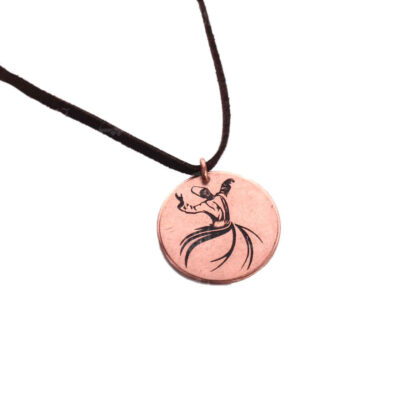 Persian Copper Necklace Minimalist – Raghs Sama