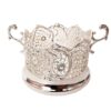 Handcrafted Persian Filigree Tea & Coffee Set - Silver Coated Nazanin