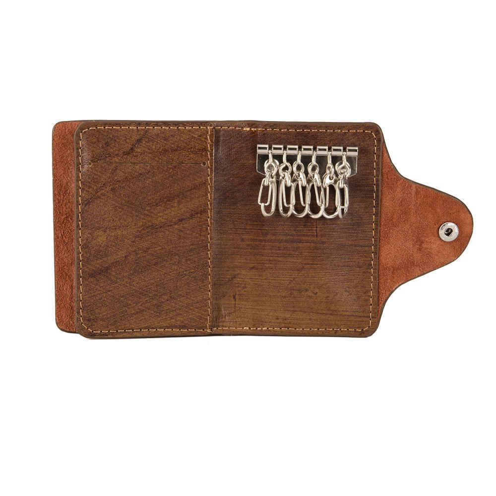 Persian Leather Keychain Model Mah Shahrivar