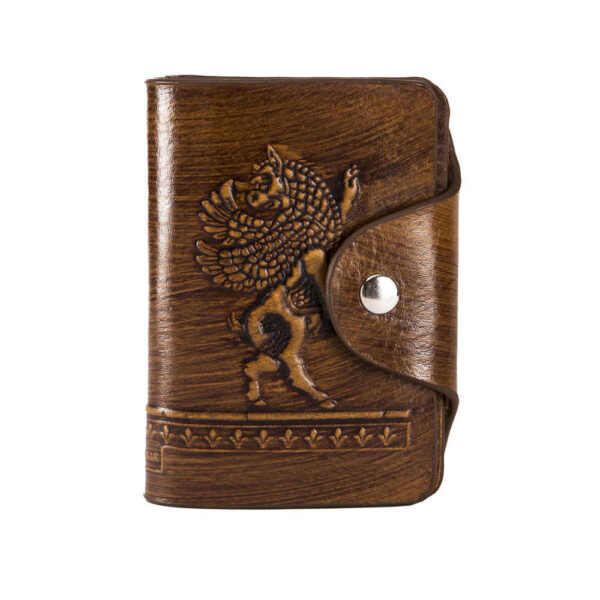 Persian Leather Keychain Model Achaemenian