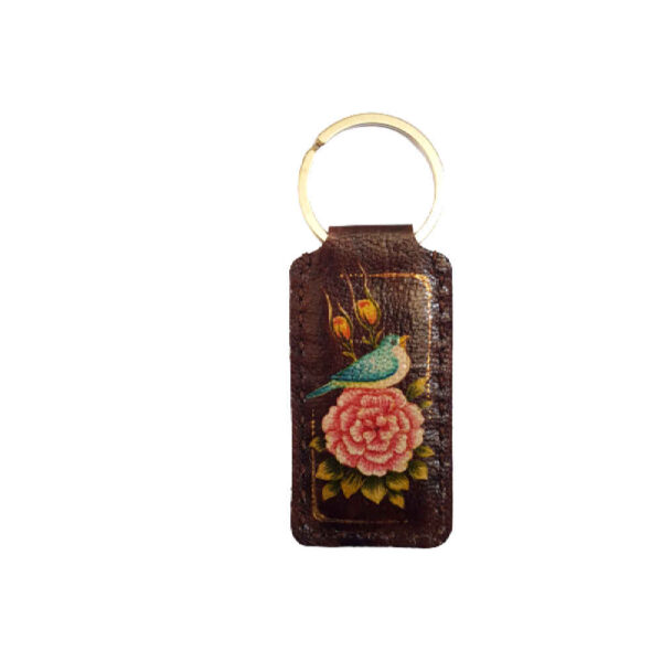 Persian Leather Keychain Model Bird