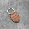 Persian Leather Keychain Model Sher