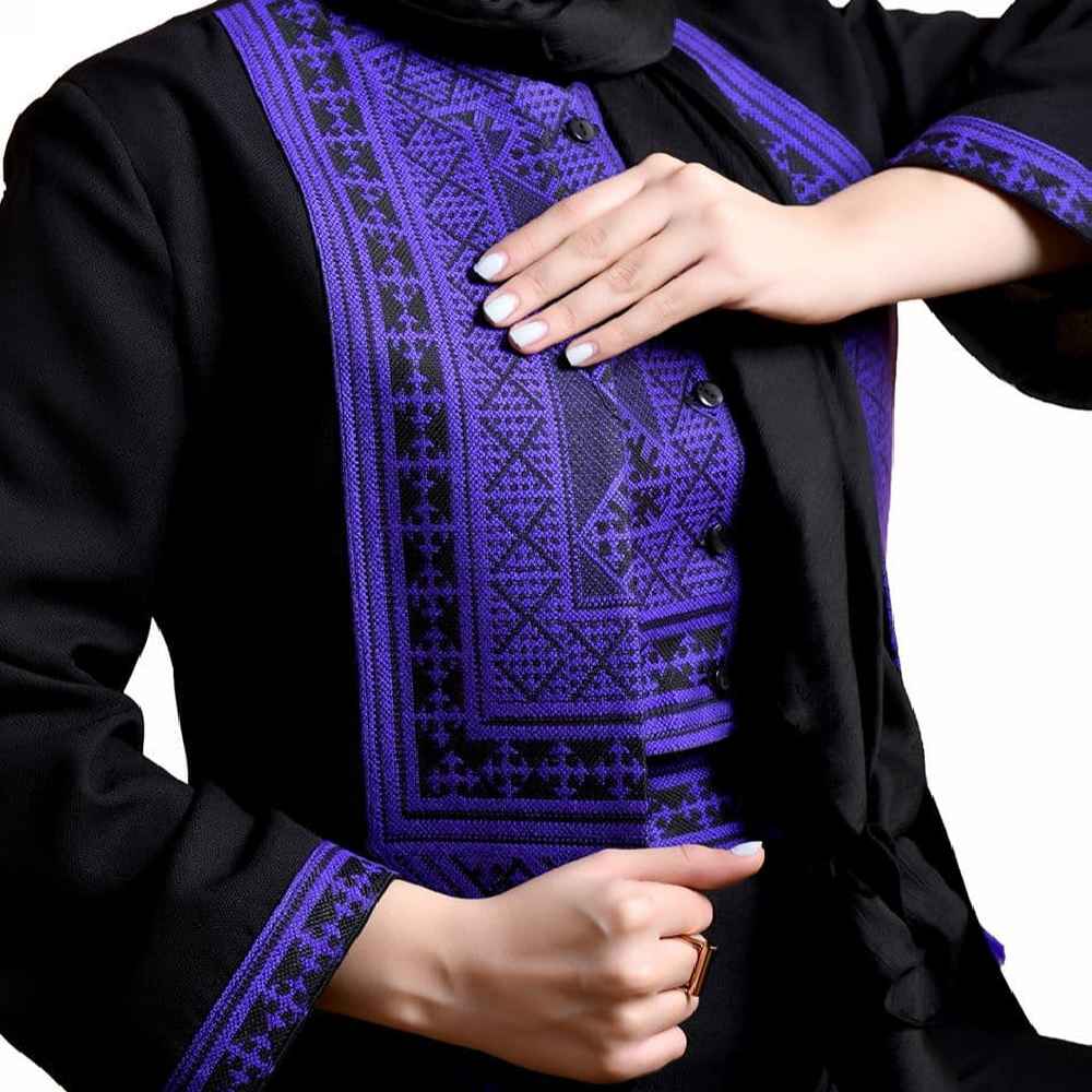 Set of Persian Manto, Pants & Vest Model Delina